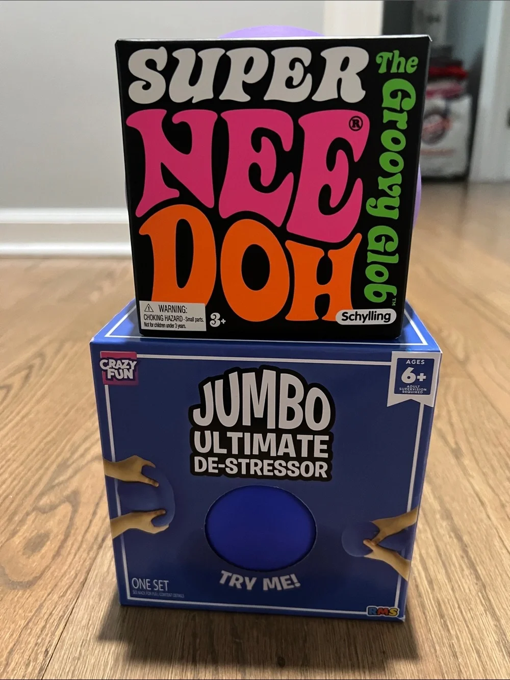 Jumbo Ultimate De-Stressor - Blue